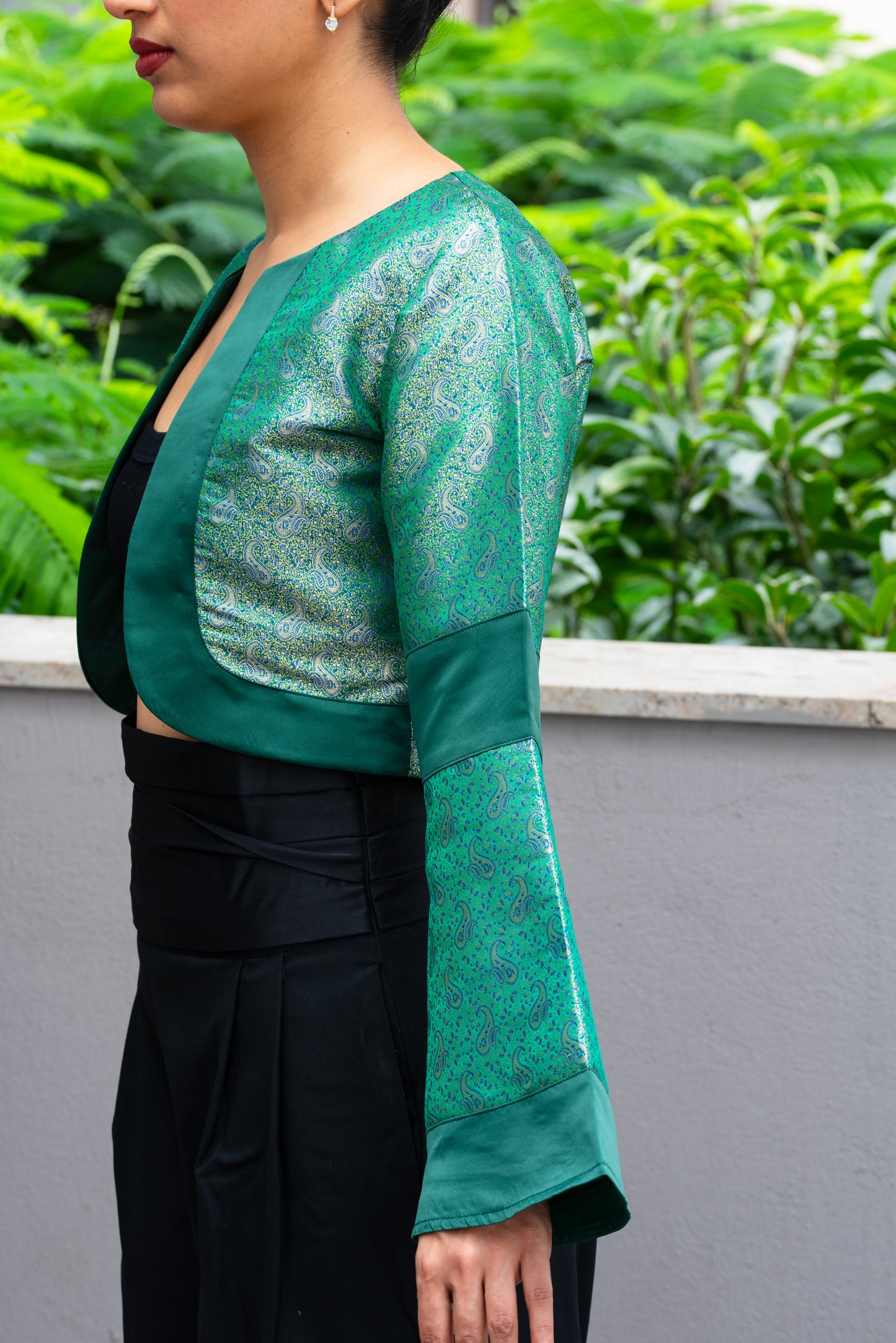 Flared Sleeve Jacket