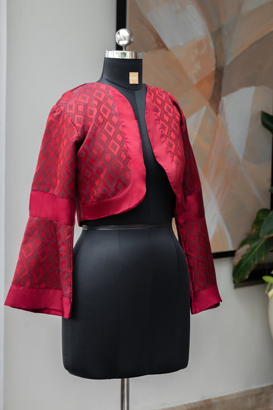 Frisia Maroon Jacket